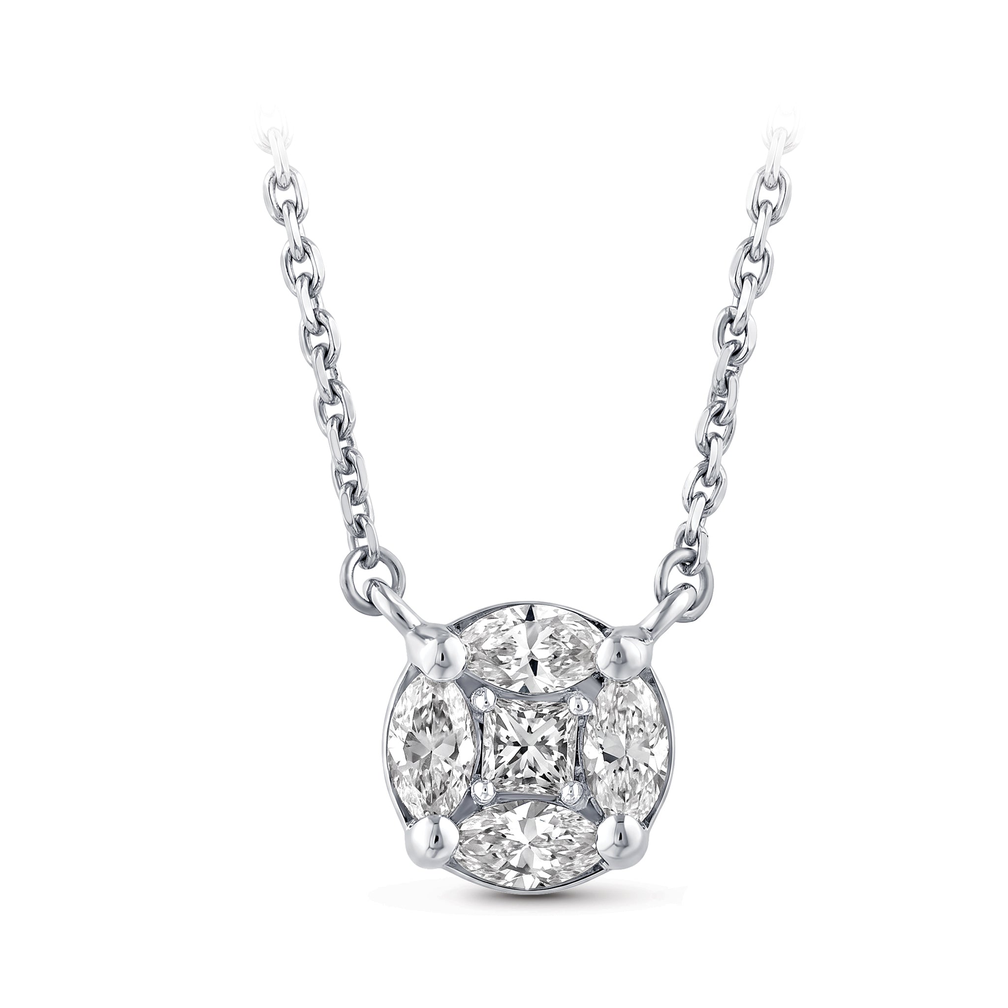 Diamond Design Necklace