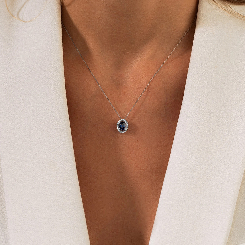 Sapphire Necklace