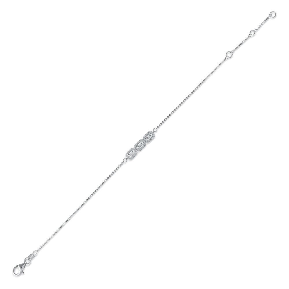 Baguette Diamond Bracelet