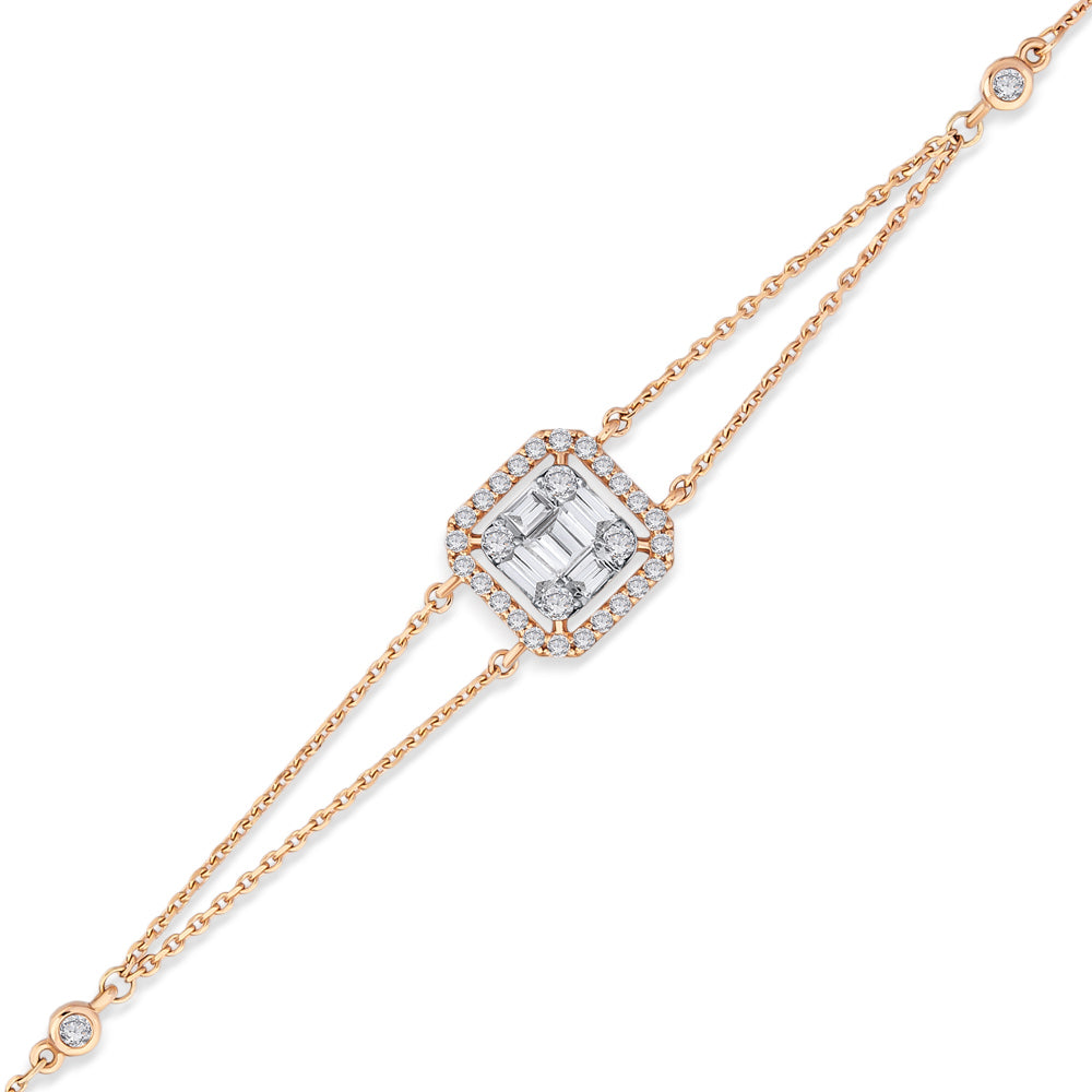 Baguette Diamond Bracelet