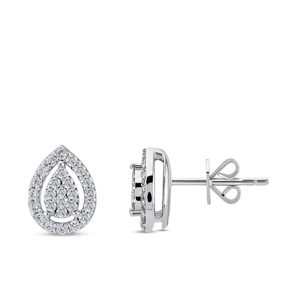 Design Diamond Stud Earrings