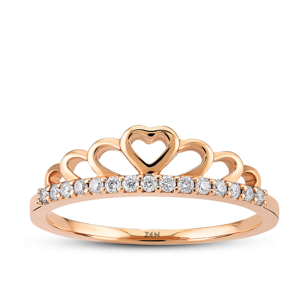 Heart Diamond Ring