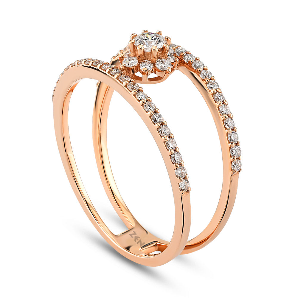 Duet Diamond Ring