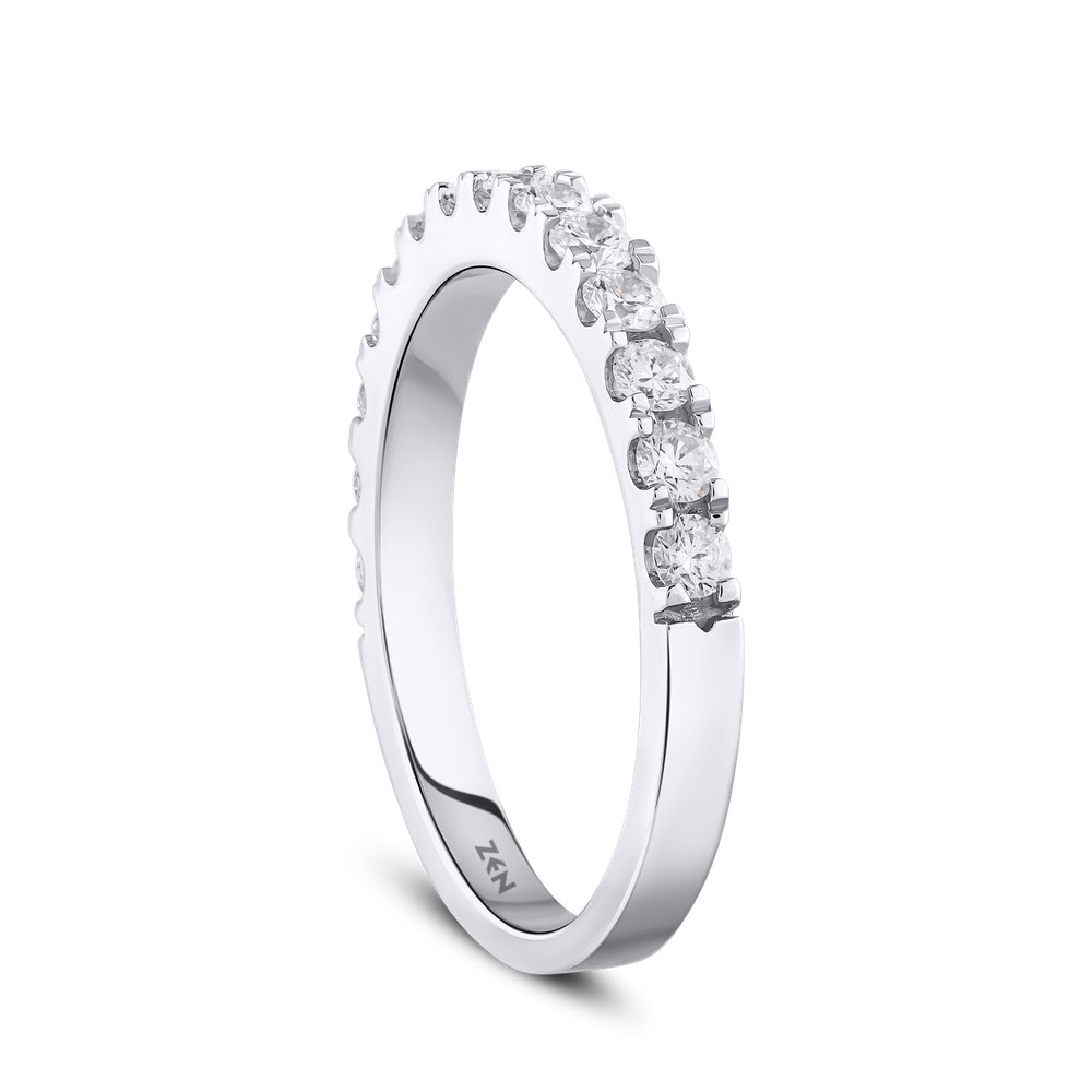 Half Eternity Diamond Ring
