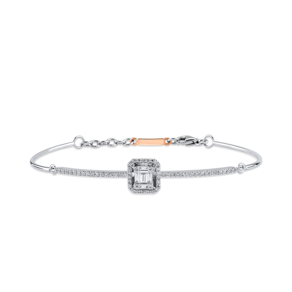 Baguette Diamond Bracelet