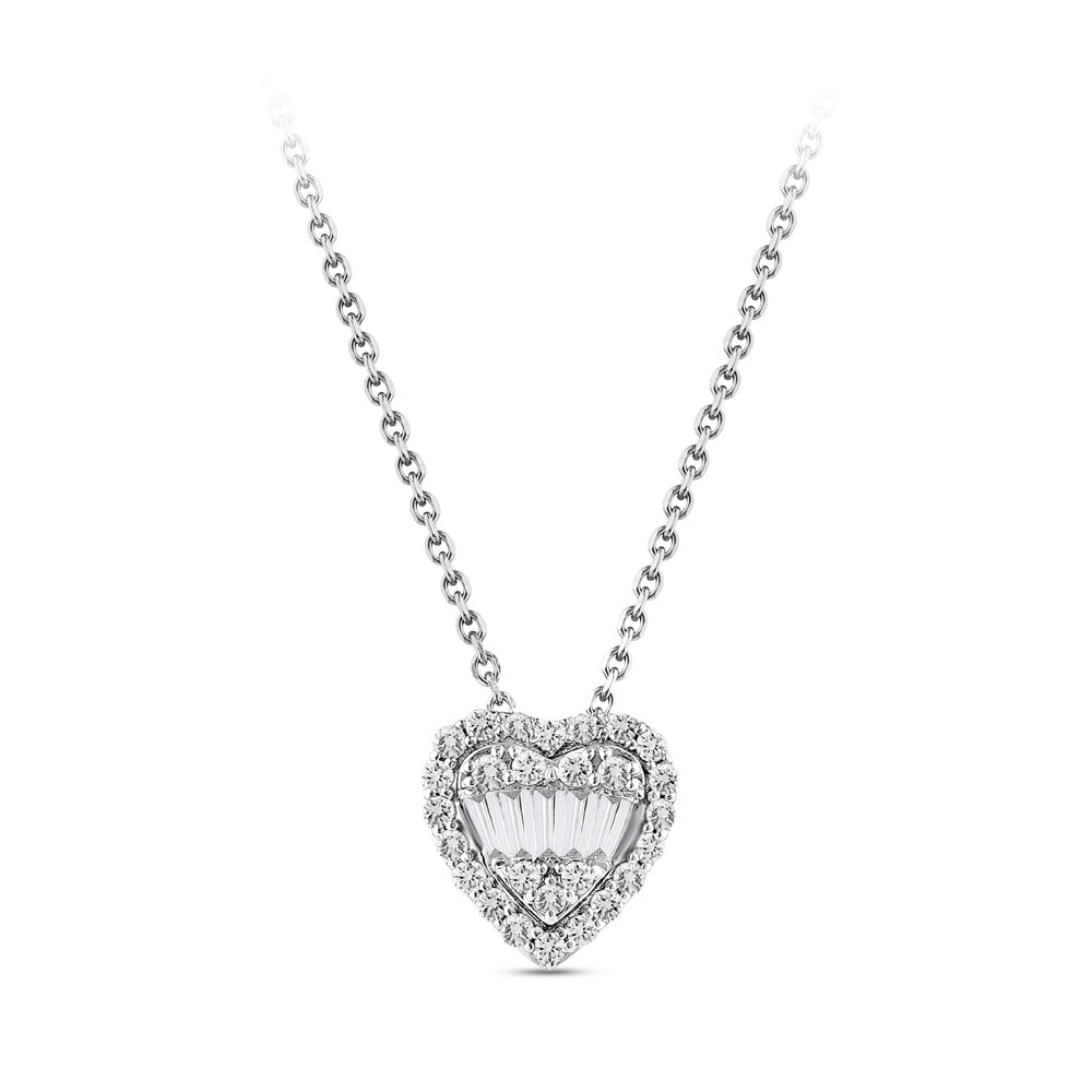 Heart Diamond Necklace