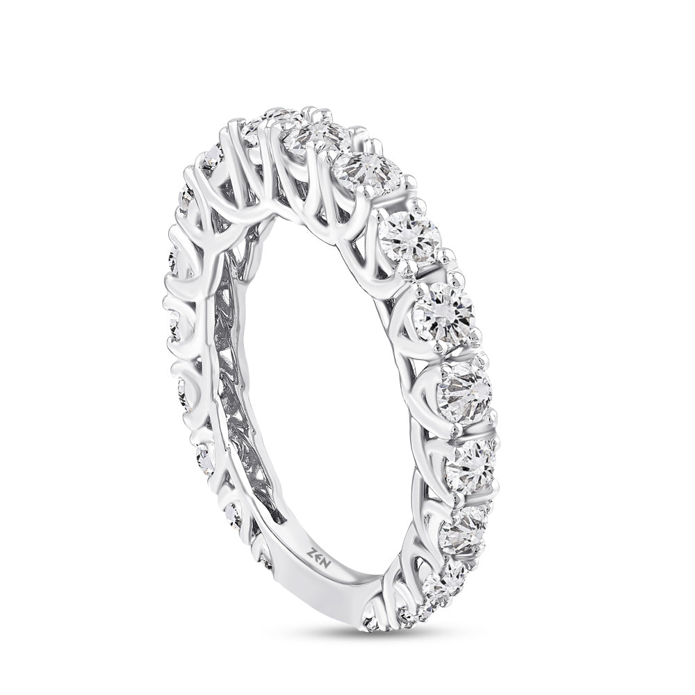 Half Eternity Diamond Ring
