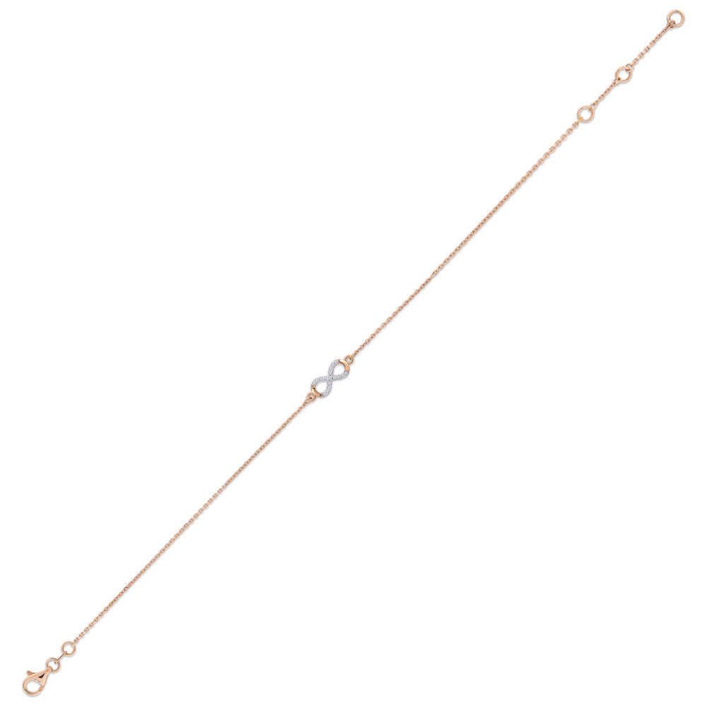 Infinity Diamond Bracelet
