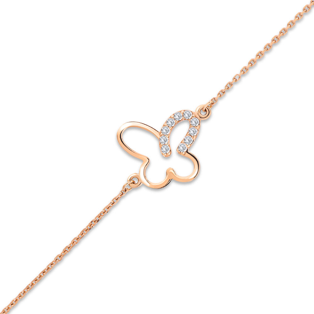 Butterfly Diamond Bracelet