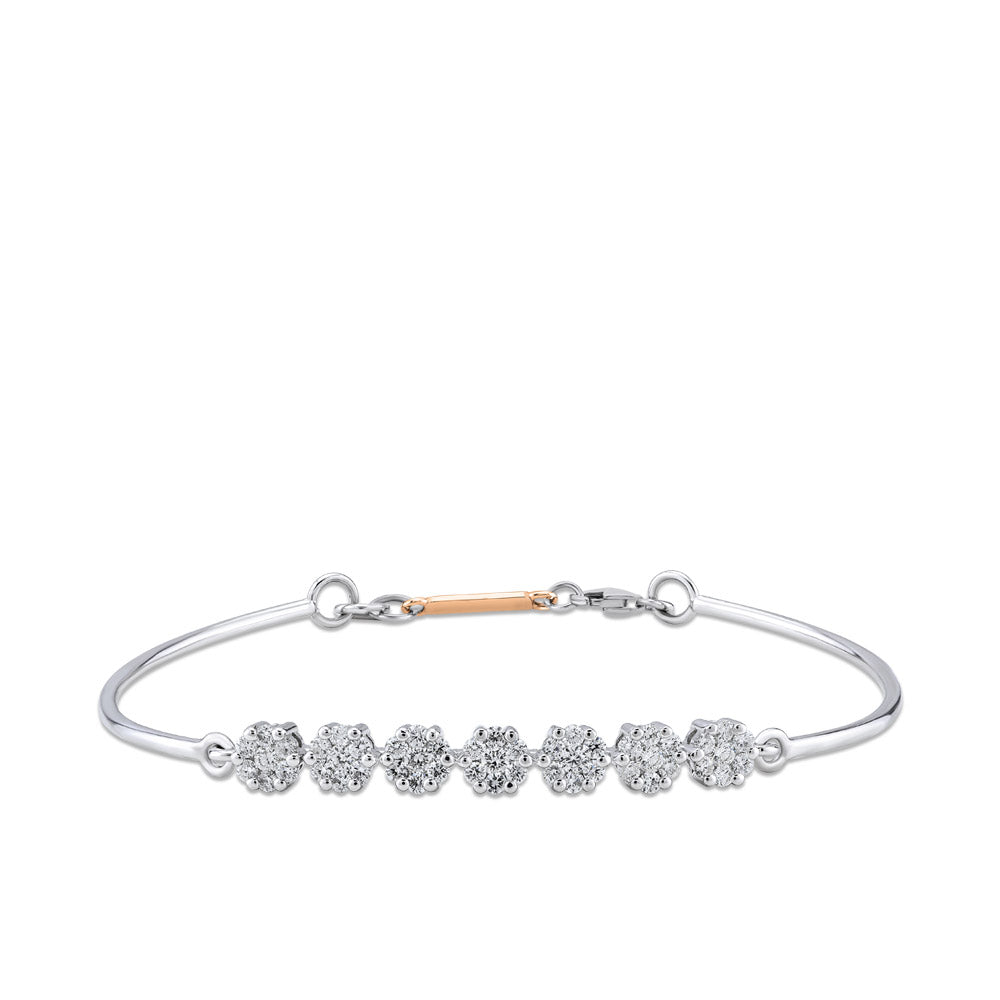 Halo Diamond Bracelet