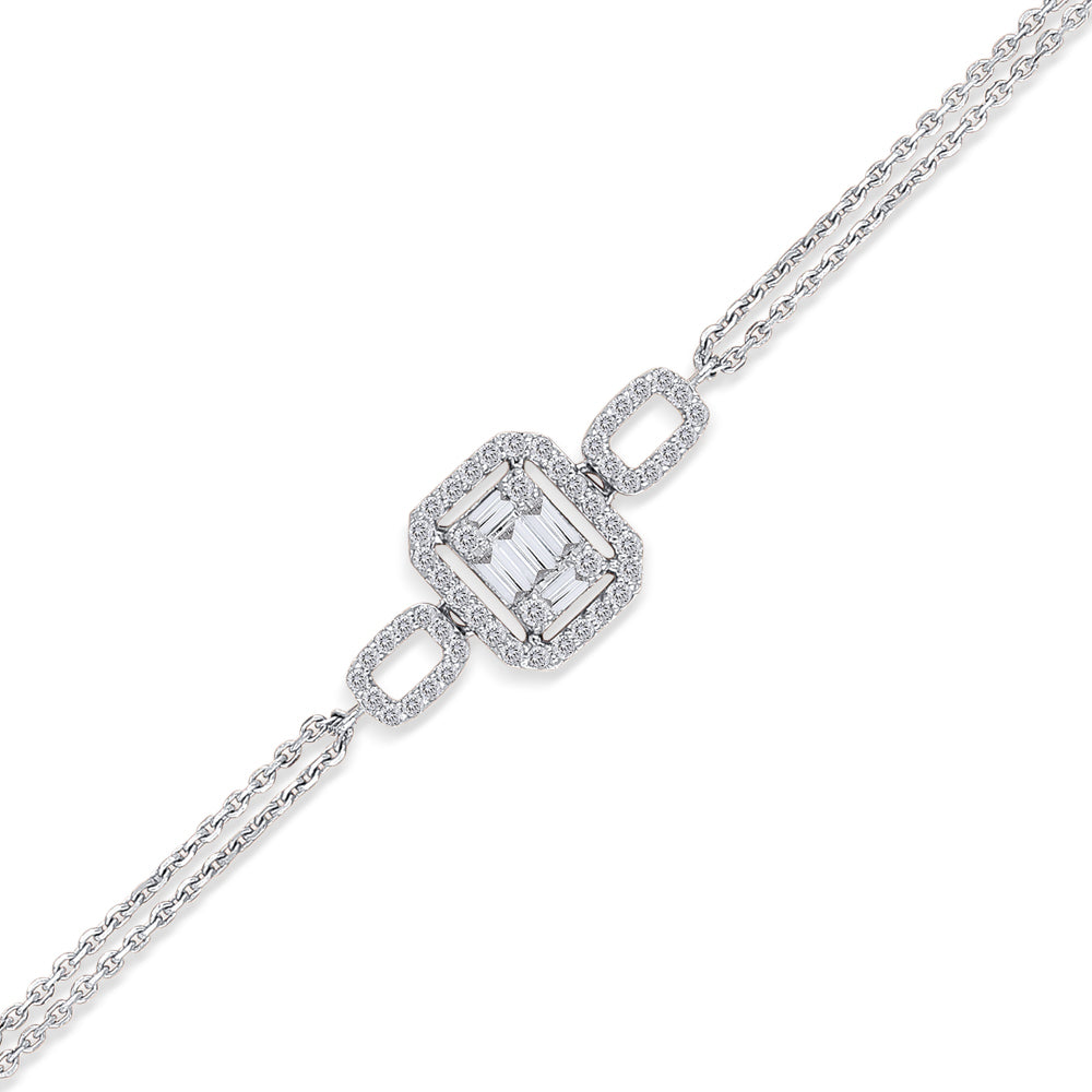 Baguette Diamond Bracelet