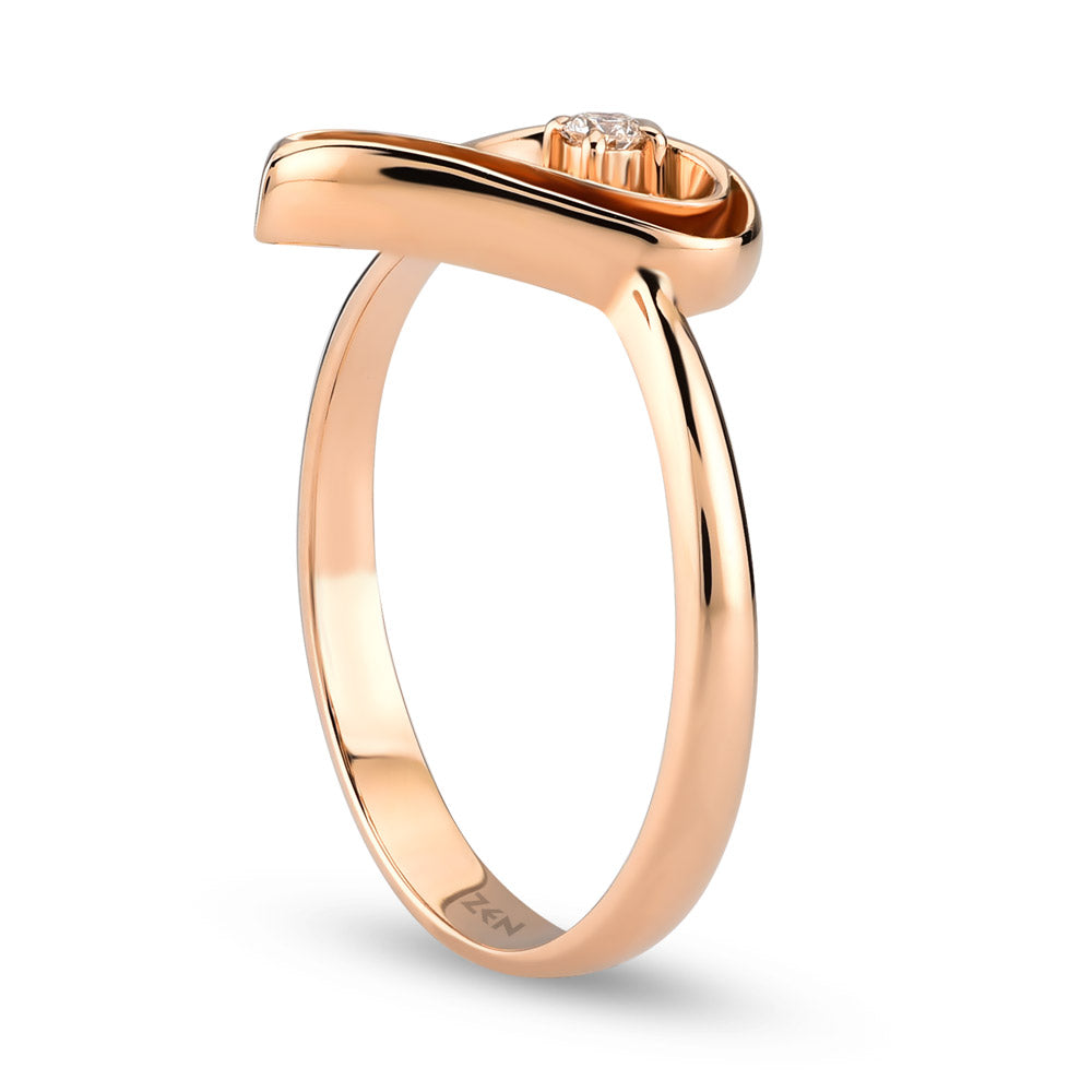 Heart Diamond Ring