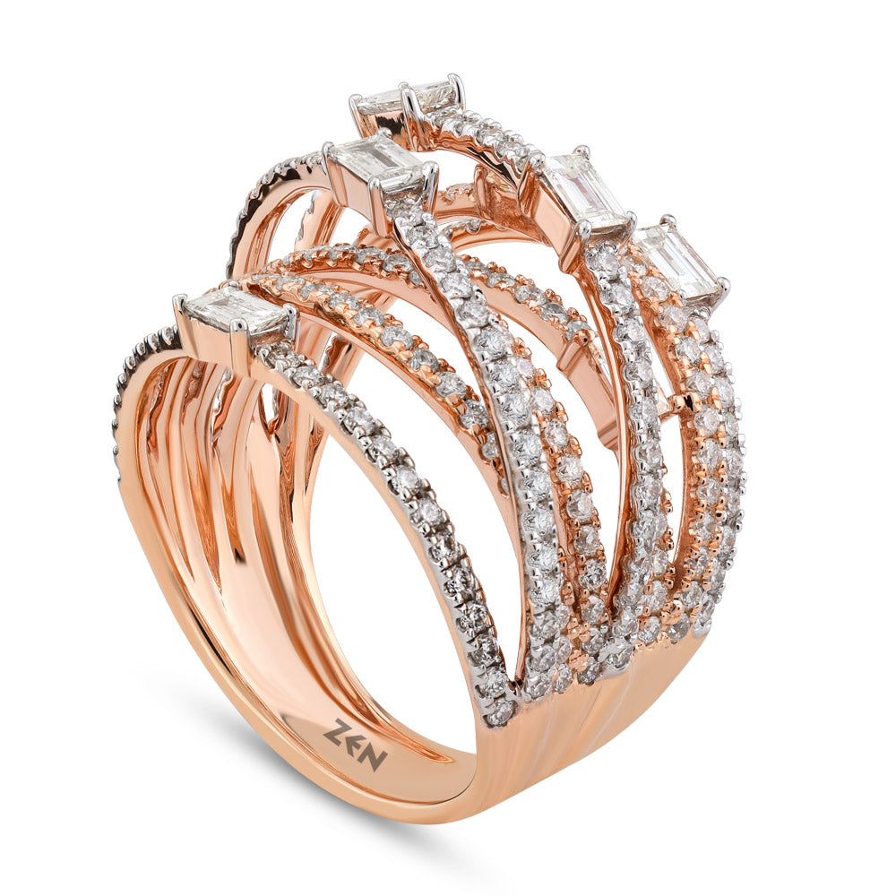 Design Baguette Diamond Ring