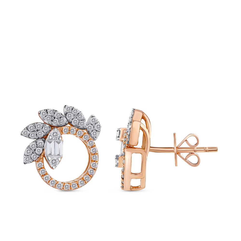 Design Diamond Earrings