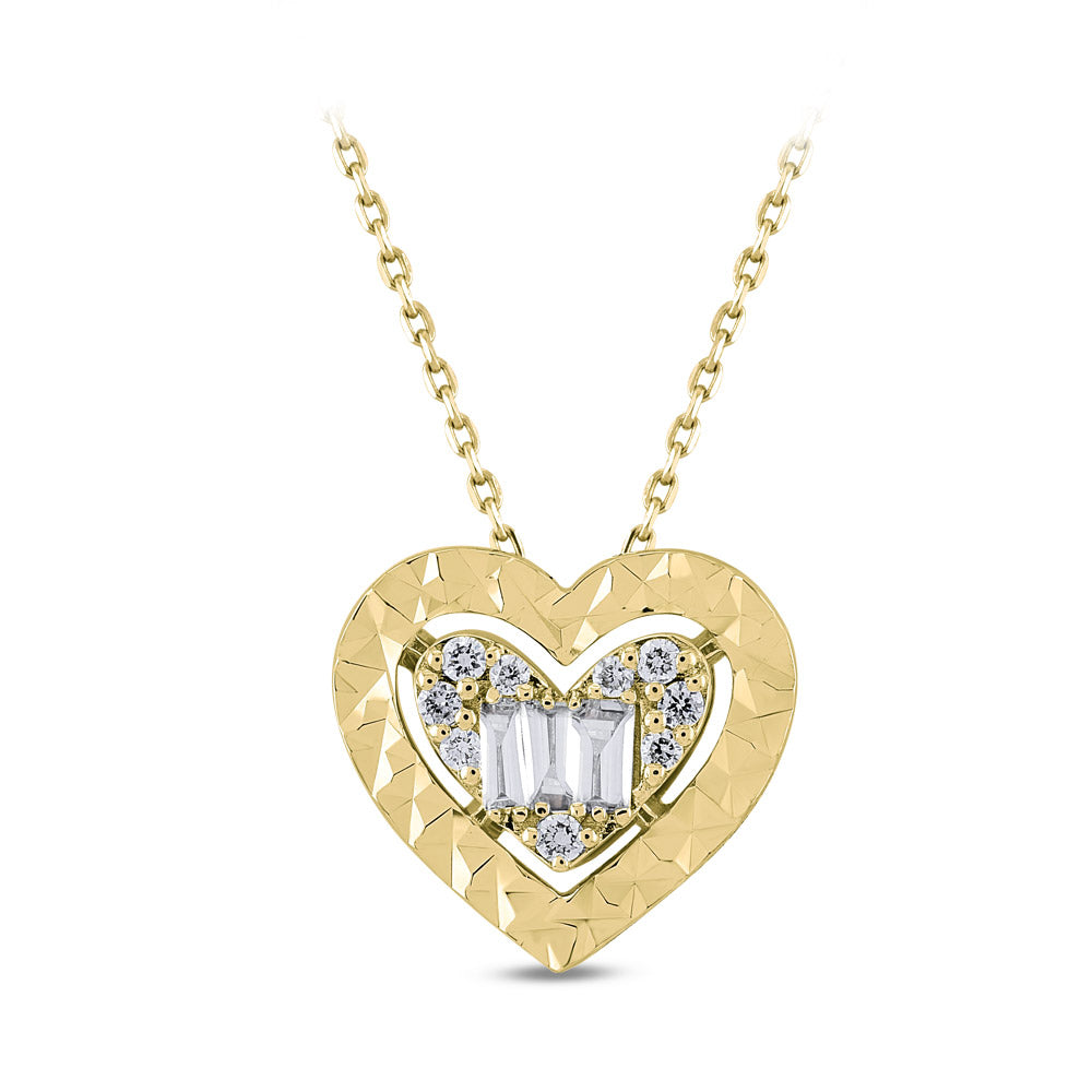 Heart Diamond Necklace