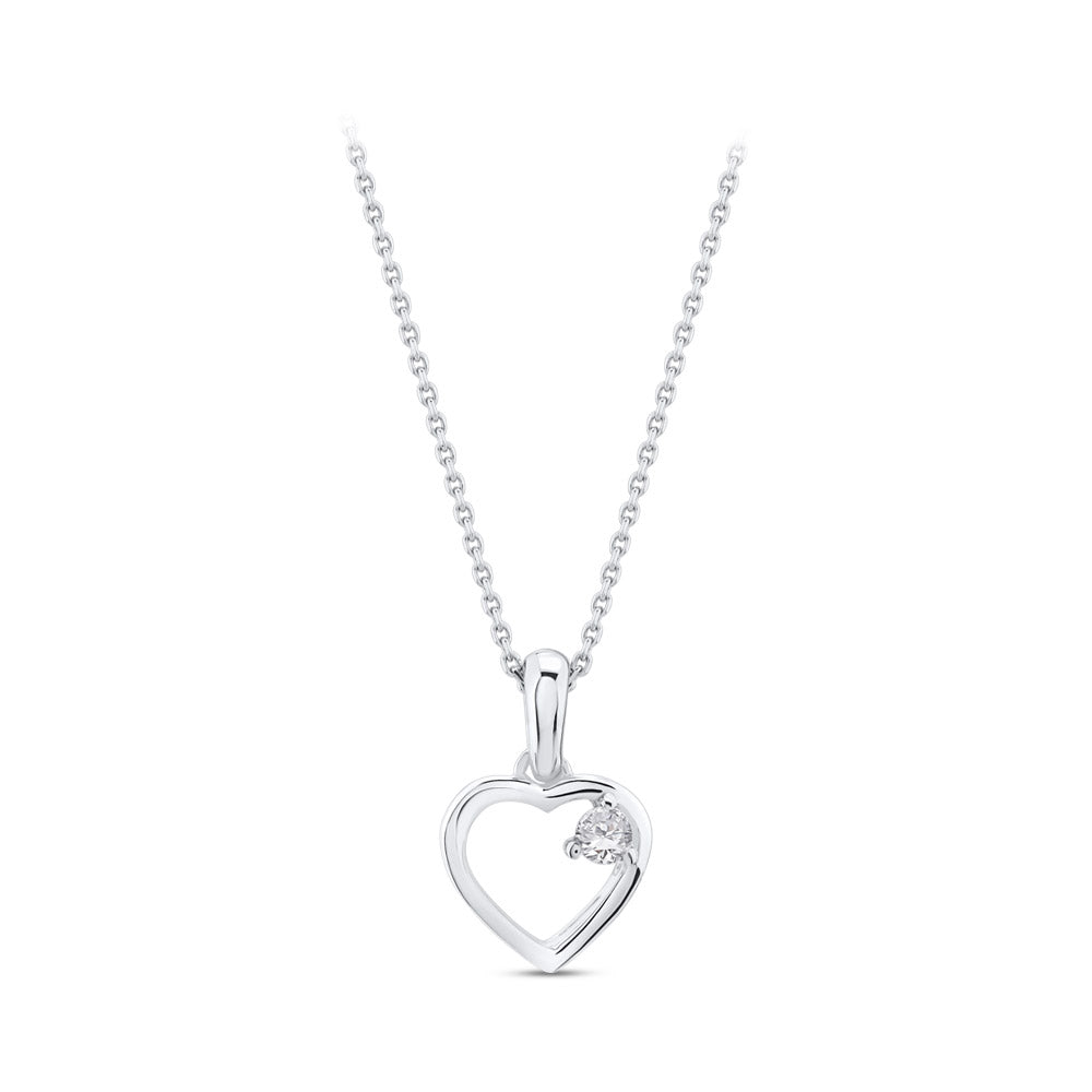Heart Pendant with Chain