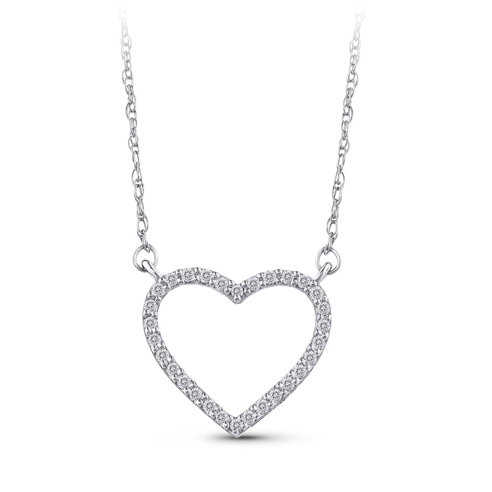 Heart Diamond Necklace