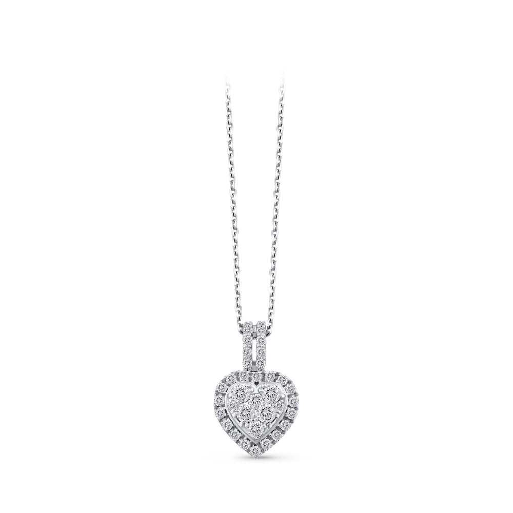 Heart Diamond Necklace