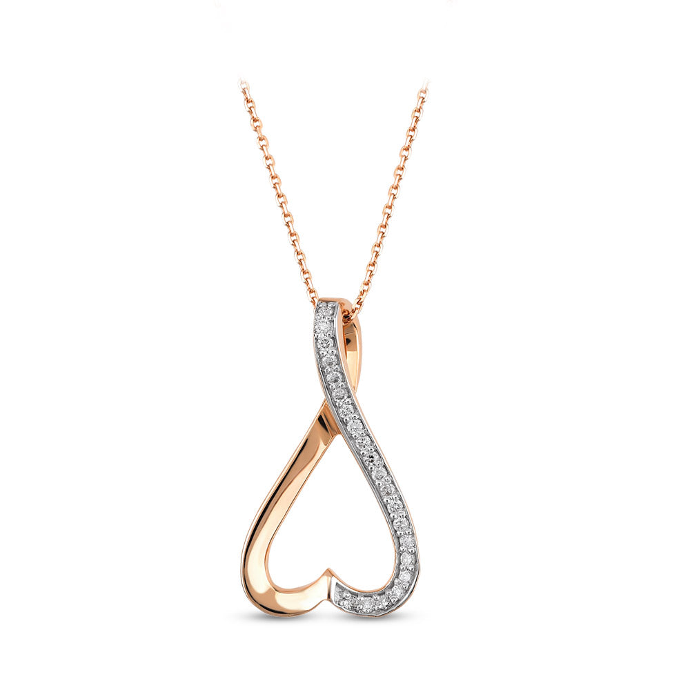 Heart Diamond Necklace
