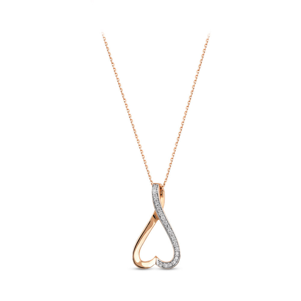 Heart Diamond Necklace