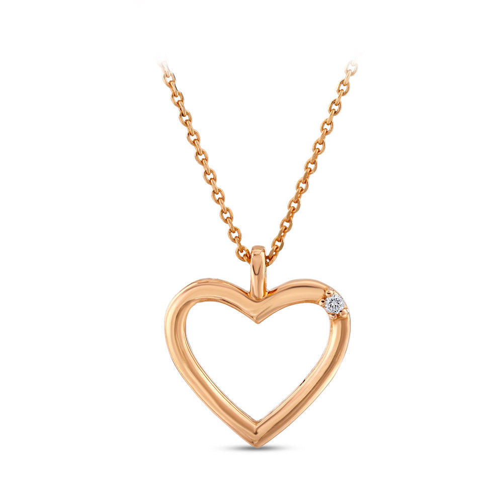 Heart Diamond Necklace