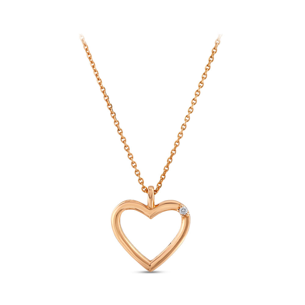 Heart Diamond Necklace