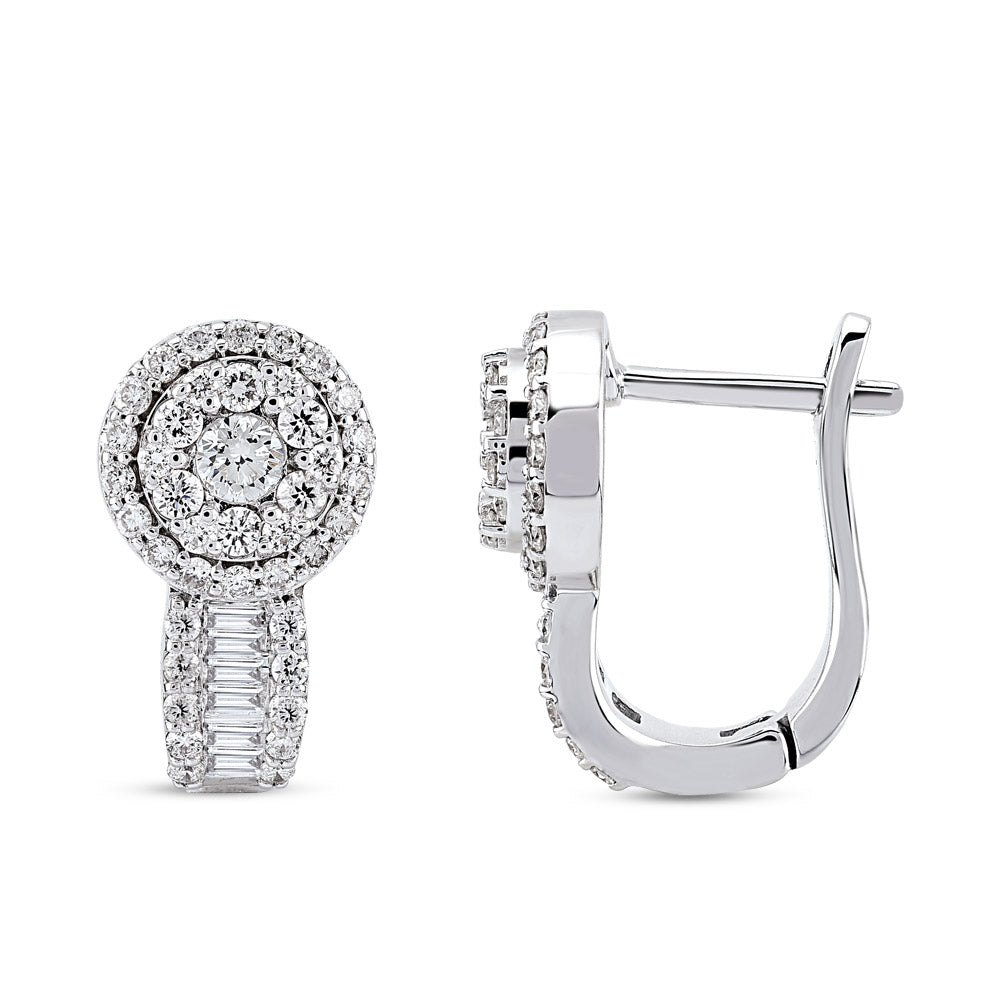 Baguette Diamond Earrings