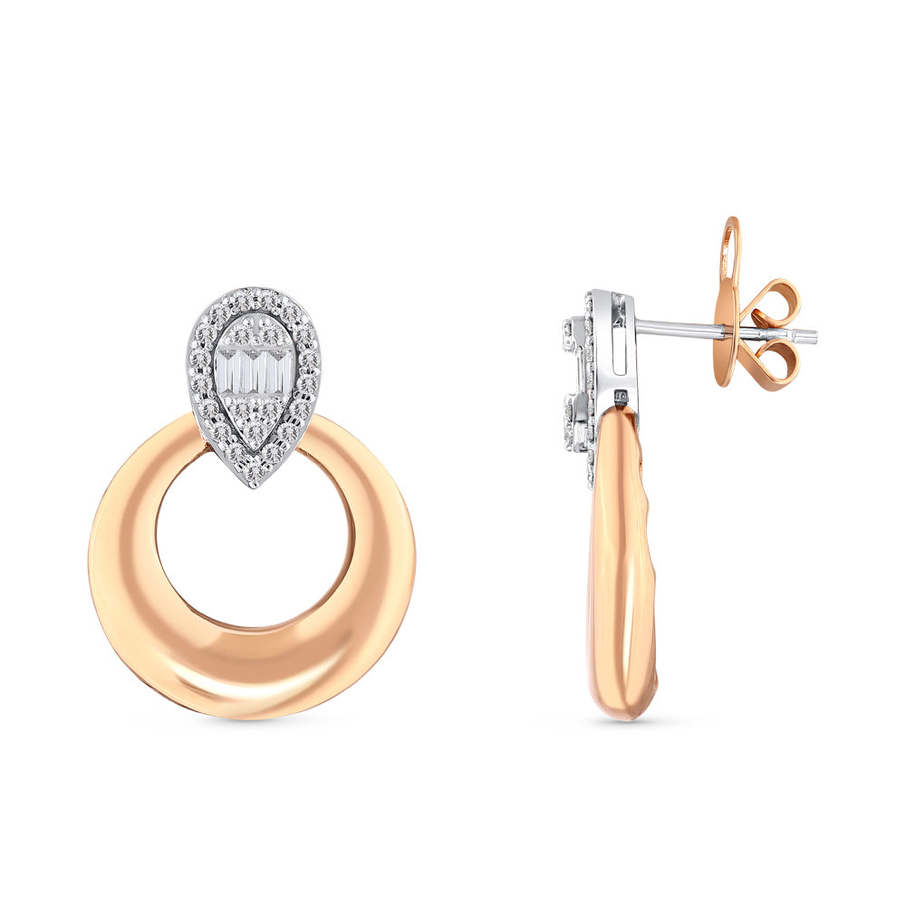 Design Diamond Earrings