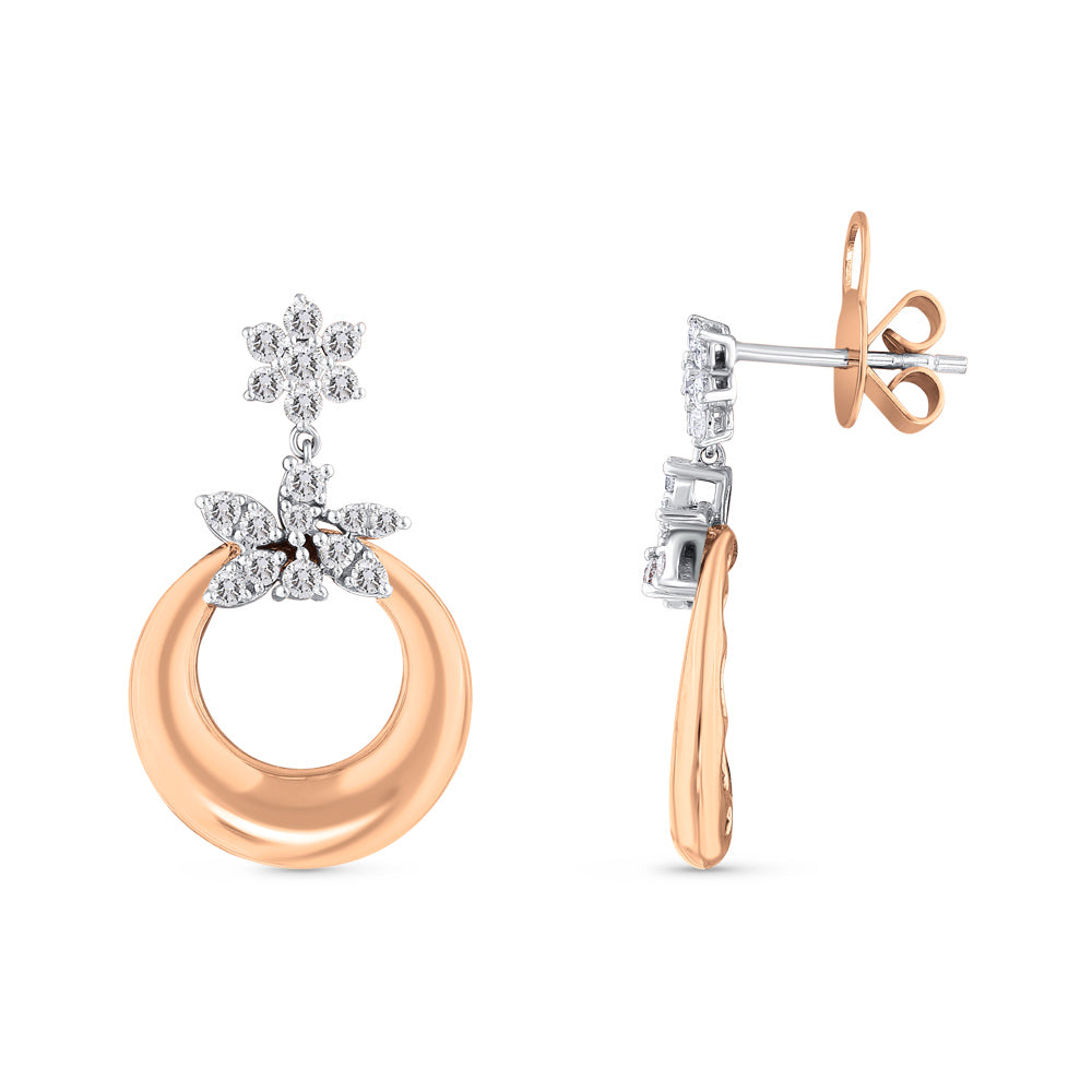 Design Diamond Earrings