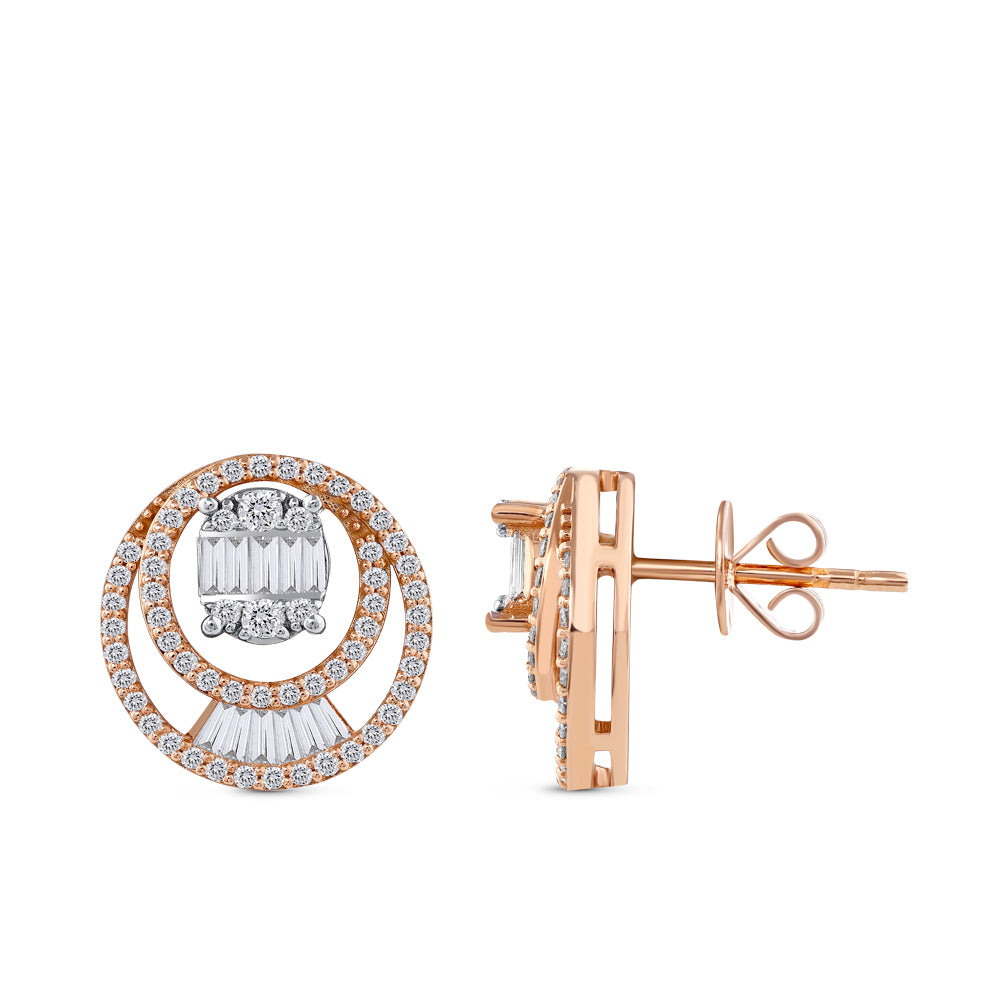 Design Diamond Earrings