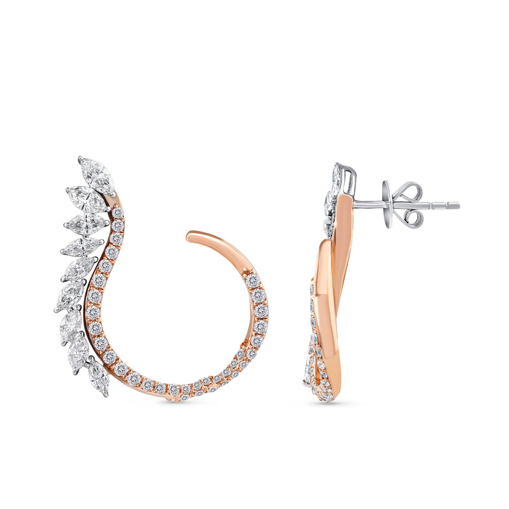 Design Diamond Earrings