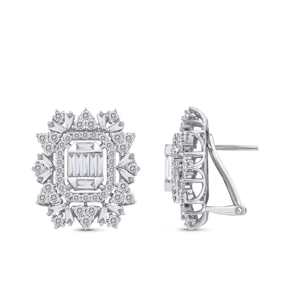 Design Diamond Earrings