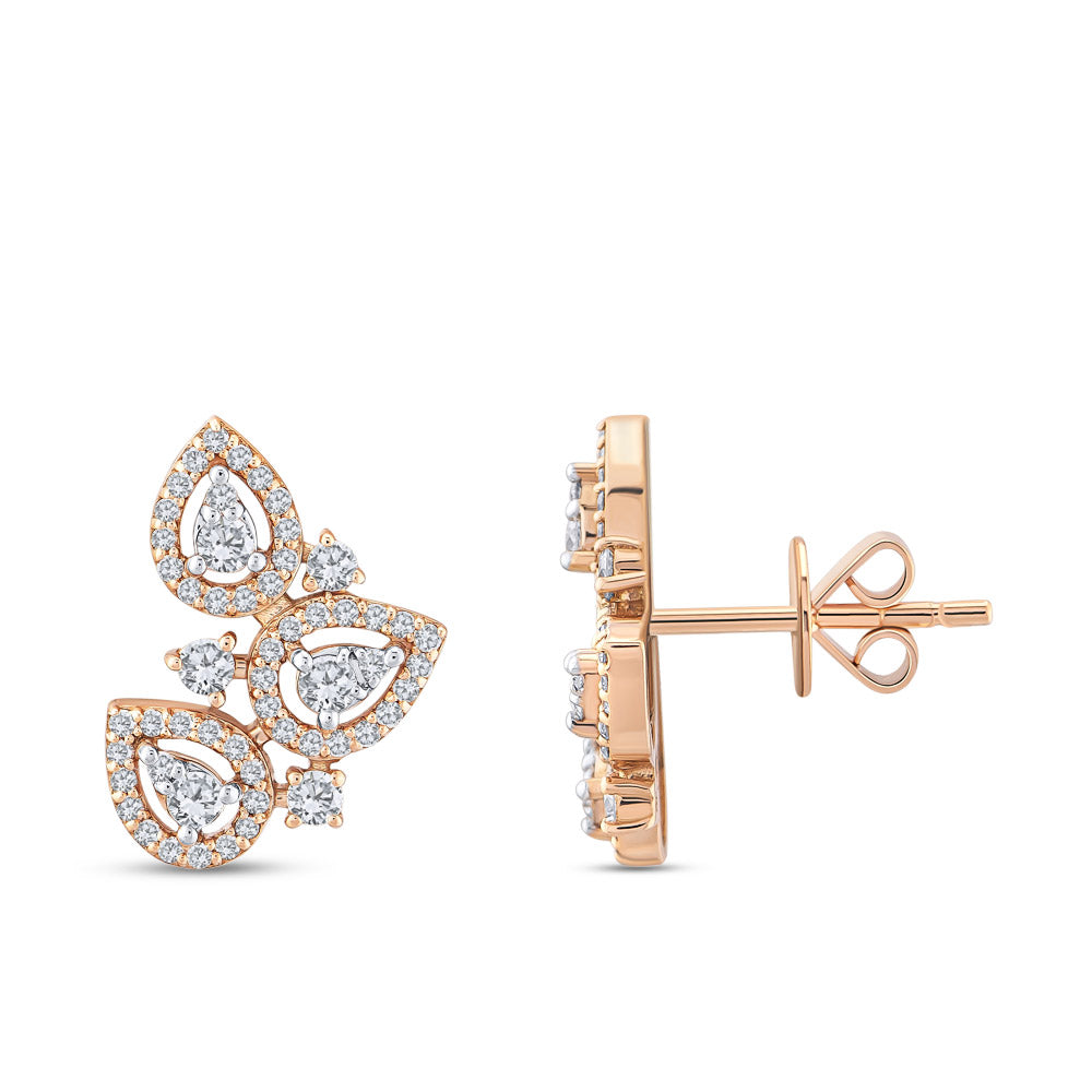 Design Diamond Earrings