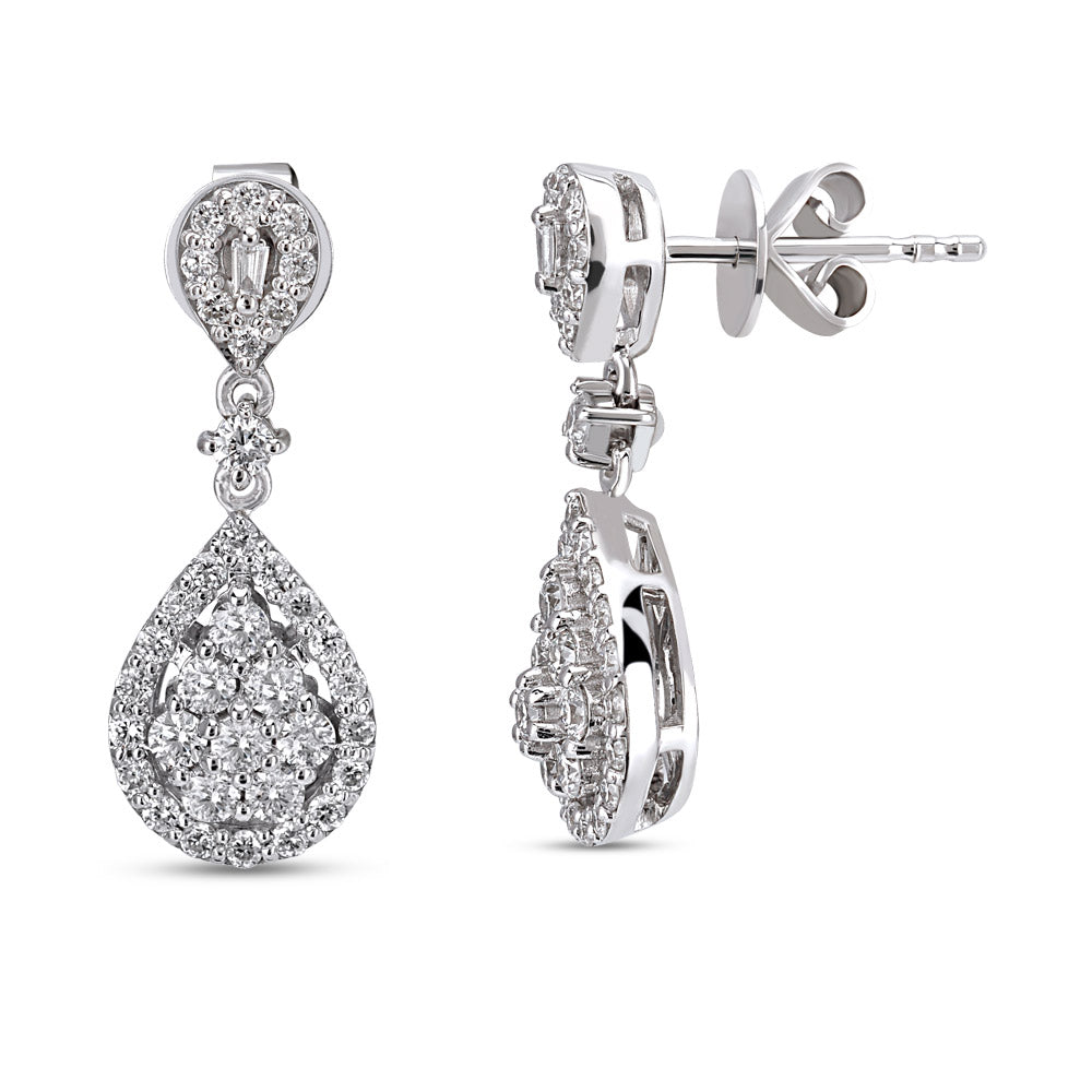 Design Diamond Earrings