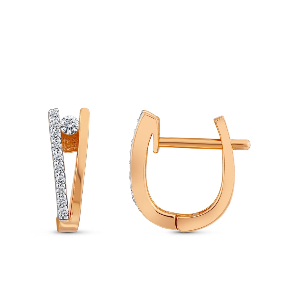 Design Diamond Earrings