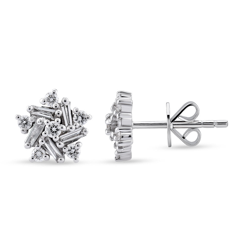 Baguette Diamond Earrings