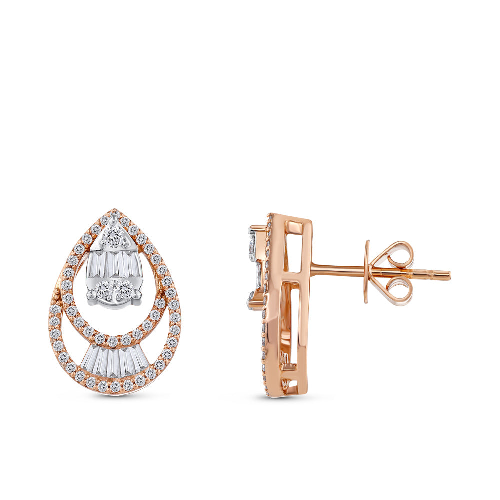 Design Diamond Earrings