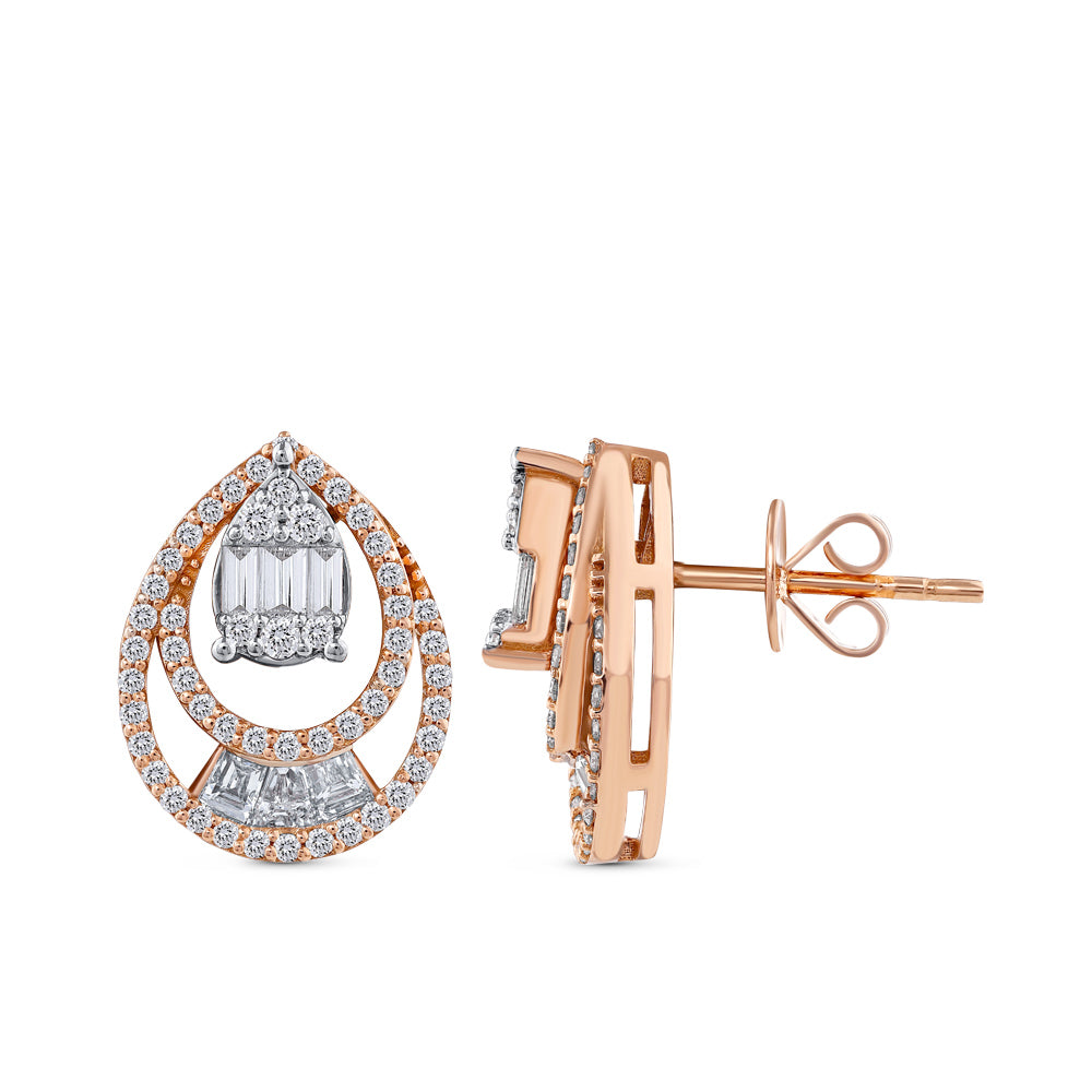 Design Diamond Earrings