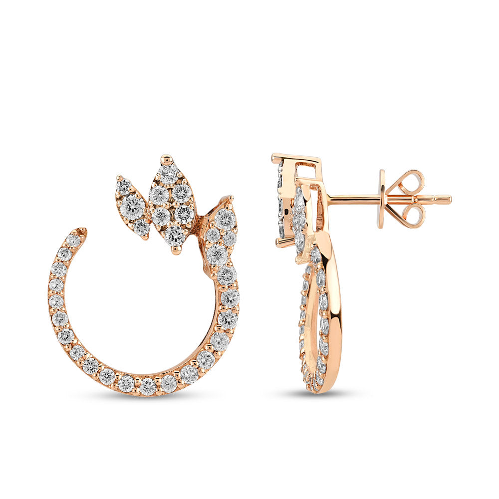 Design Diamond Earrings