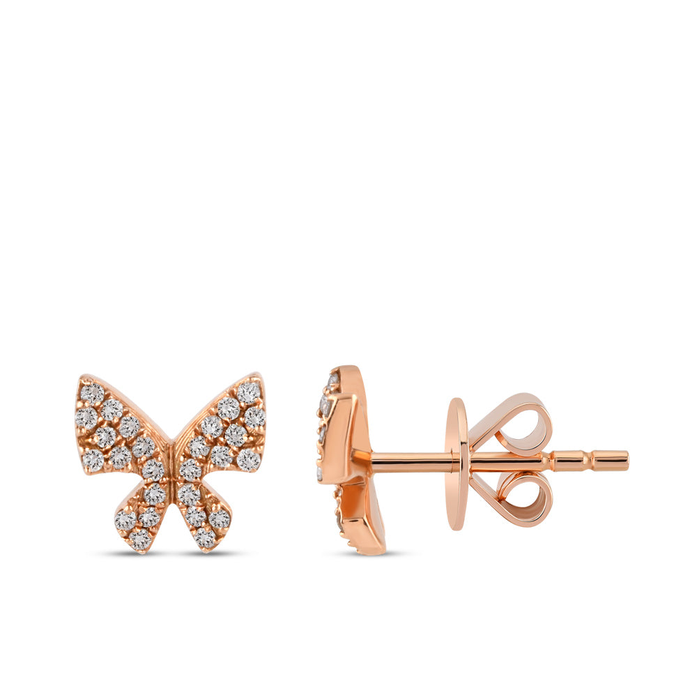Butterfly Diamond Earrings