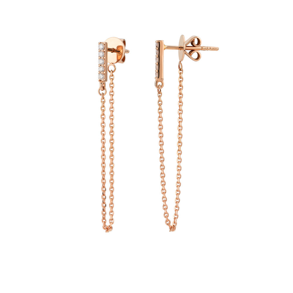 Design Diamond Earrings