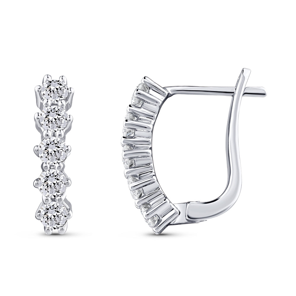 Design Diamond Earrings