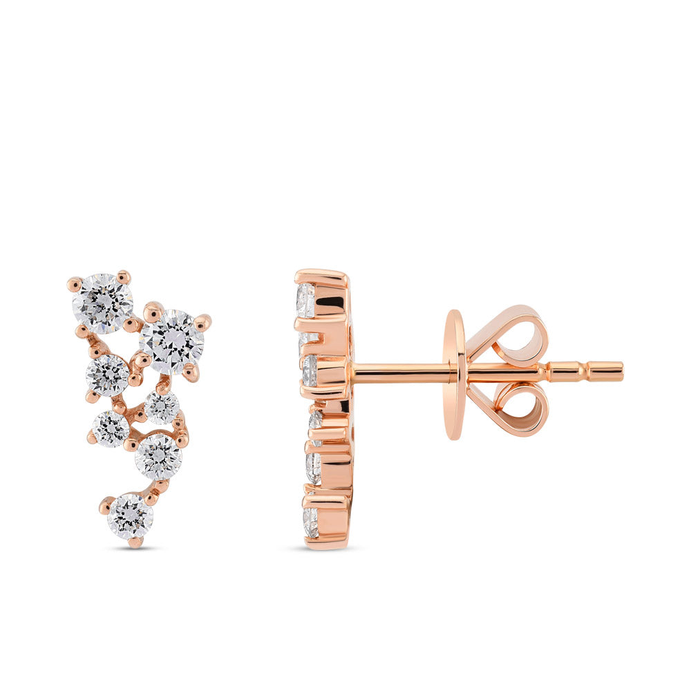 Design Diamond Earrings