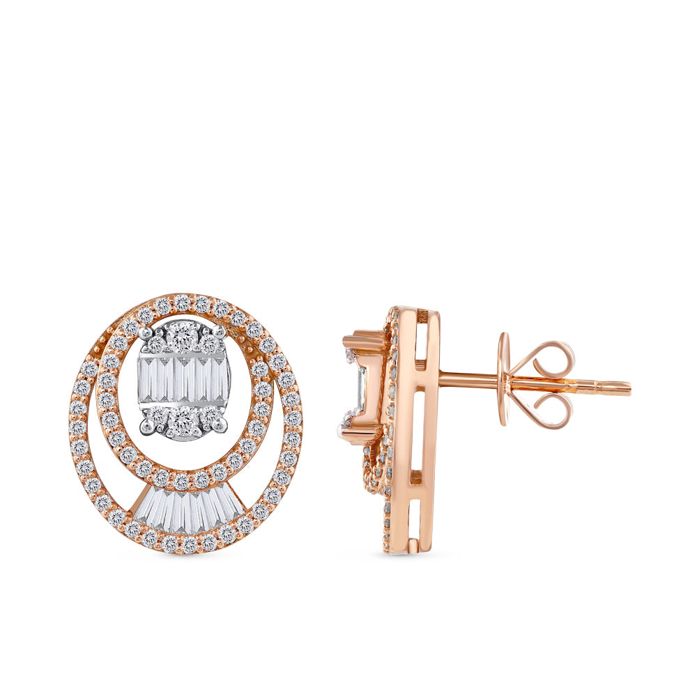 Design Diamond Earrings