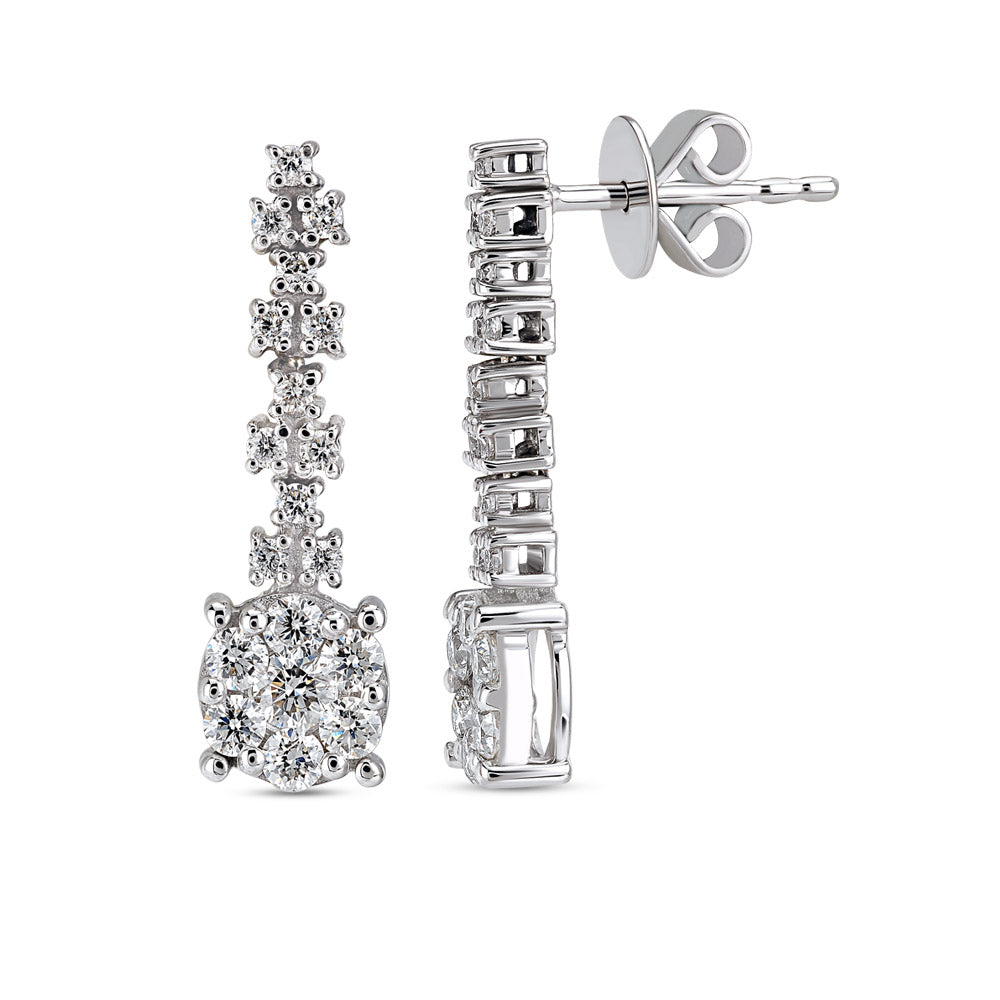 Design Diamond Earrings