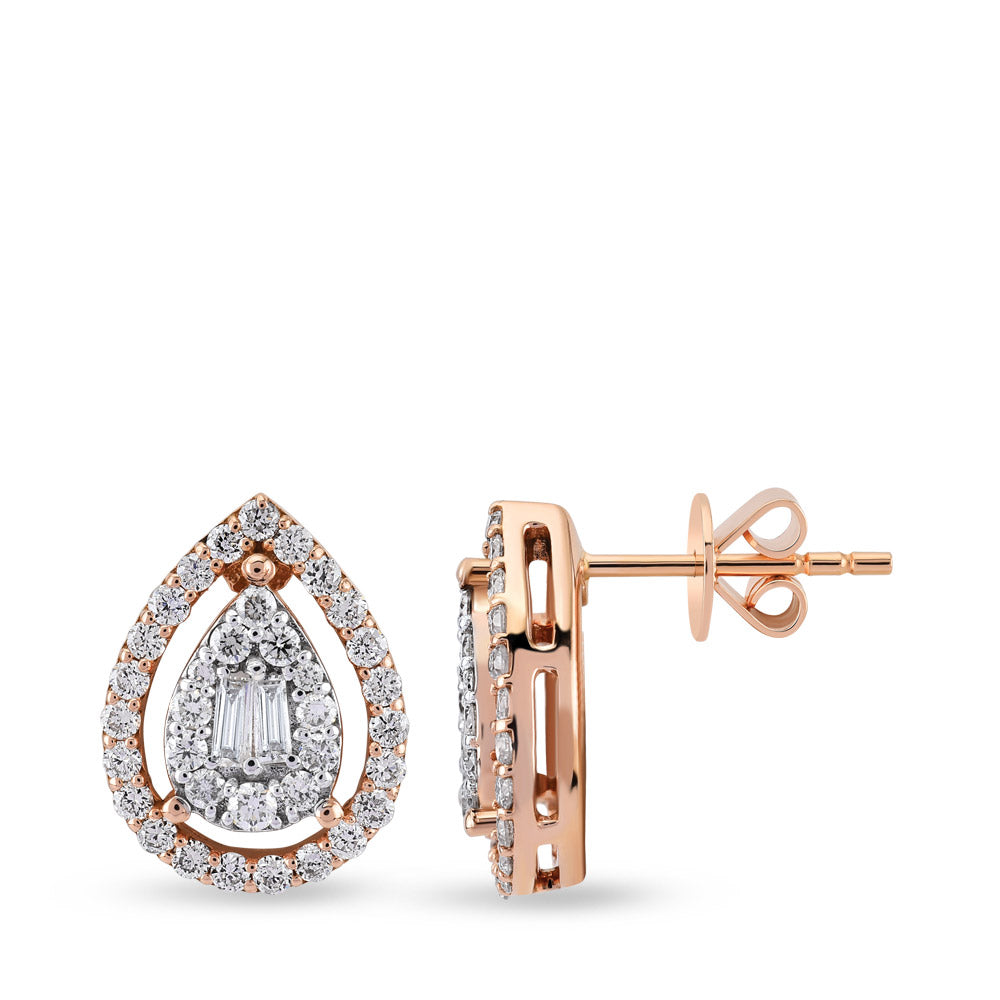Design Diamond Earrings