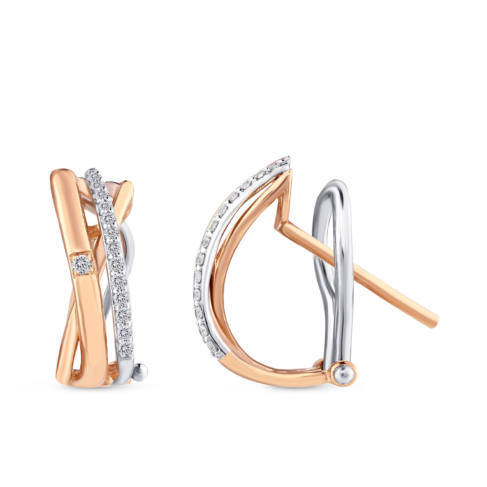 Design Diamond Earrings