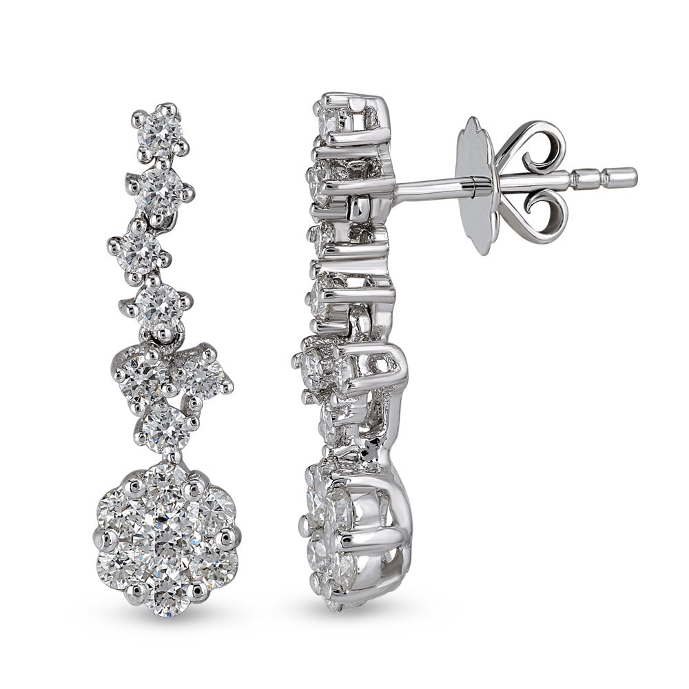 Reina Diamond Stud Earrings
