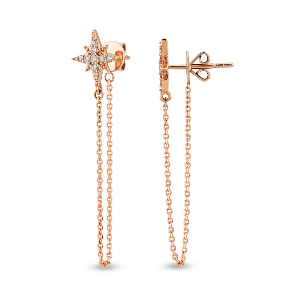 Design Diamond Earrings