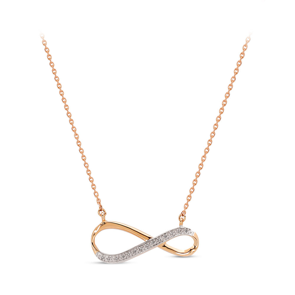 Infinity Diamond Necklace